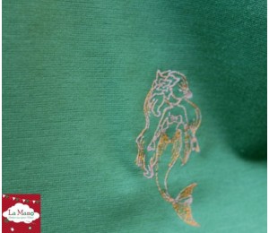 Stickserie - Meerjungfrau Redwork